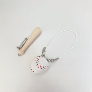 Labubu 4inch bag charm clothes outfits bags - baseball - 1004B03